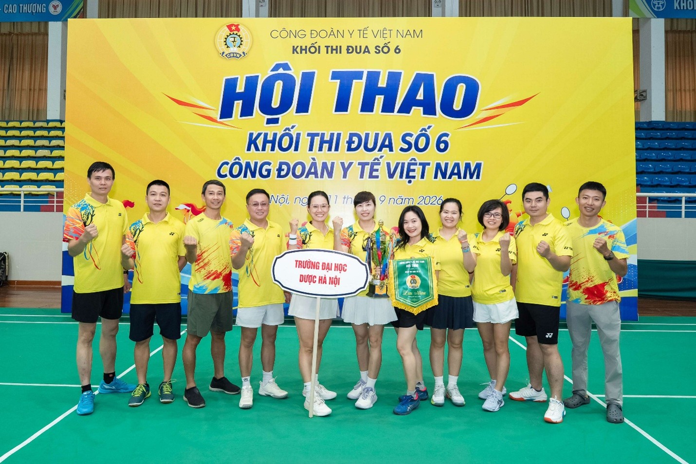 Hội nghị tổng kết công đoàn năm 2025-2026 và Hội thao Cụm thi đua số 6- Công đoàn Y tế Việt Nam